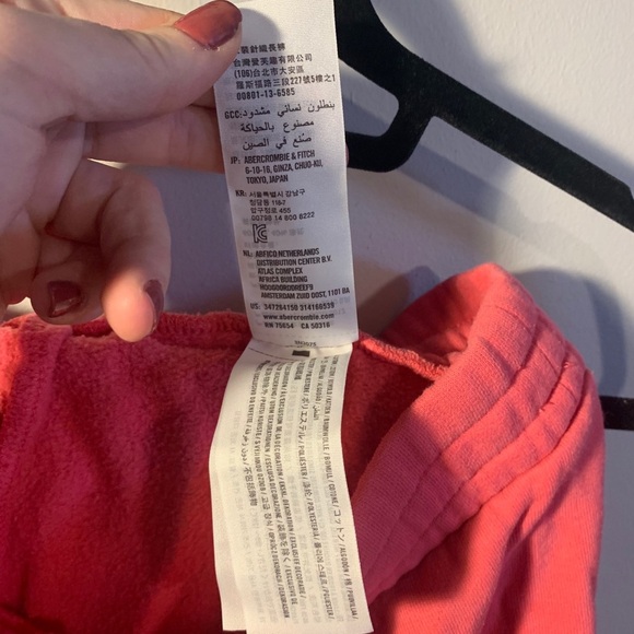 Hollister Coral Jogger Sweat Pants - Picture 7 of 8